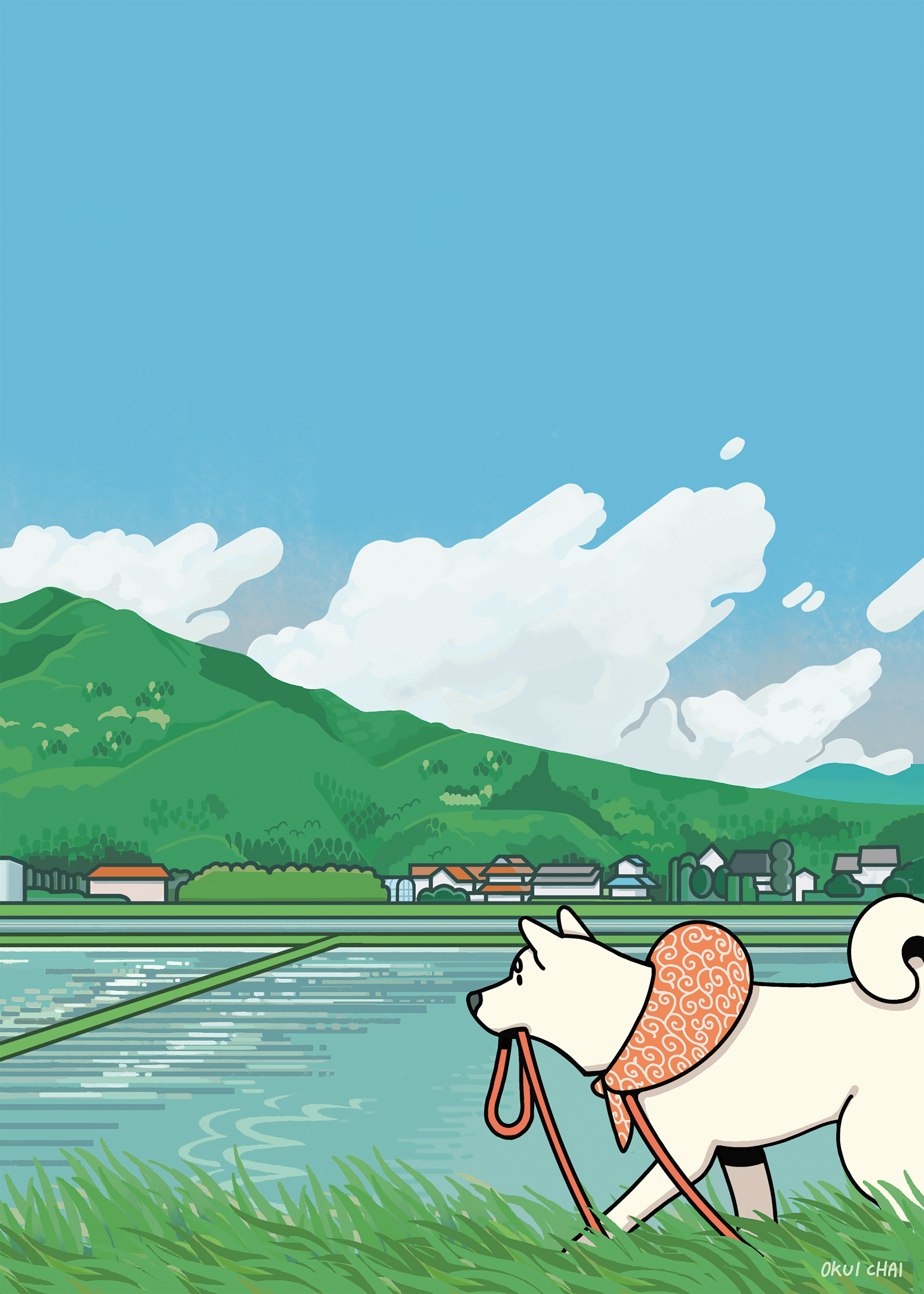 あぜ道
