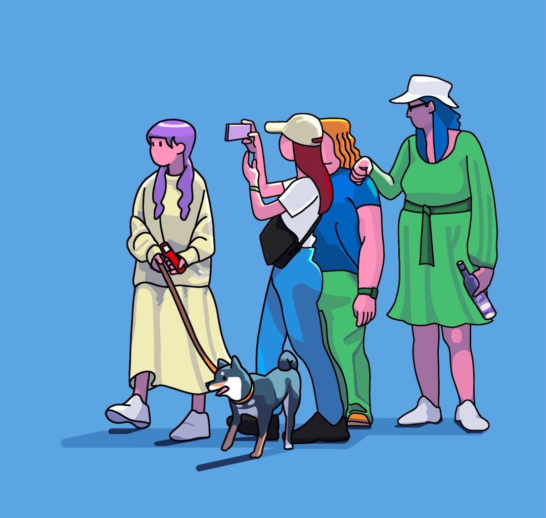 Tourists